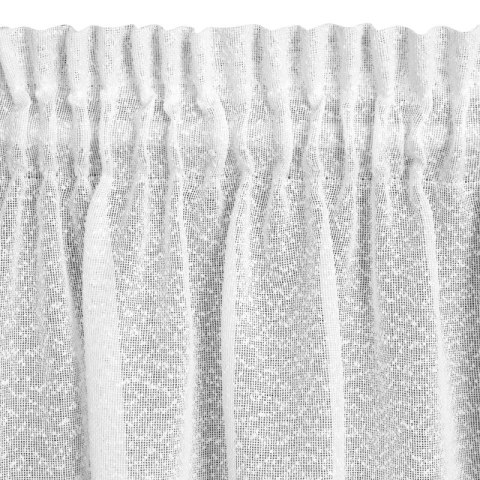 FIRANA GOTOWA RAIN NA TAŚMIE 140 X 270 CM BIAŁY EUROFIRANY FIRANA GOTOWA RAIN NA TAŚMIE 140 X 270 CM BIAŁY EUROFIRANY