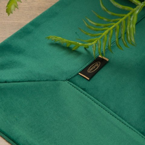 OBRUS VELVET 145 X 260 CM CIEMNOZIELONY EUROFIRANY OBRUS VELVET 145 X 260 CM CIEMNOZIELONY EUROFIRANY