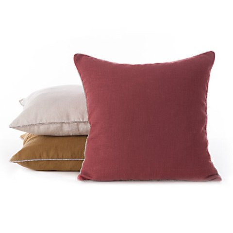 POSZEWKA LEN 43 X 43 CM KREMOWY EUROFIRANY POSZEWKA LEN 43 X 43 CM KREMOWY EUROFIRANY