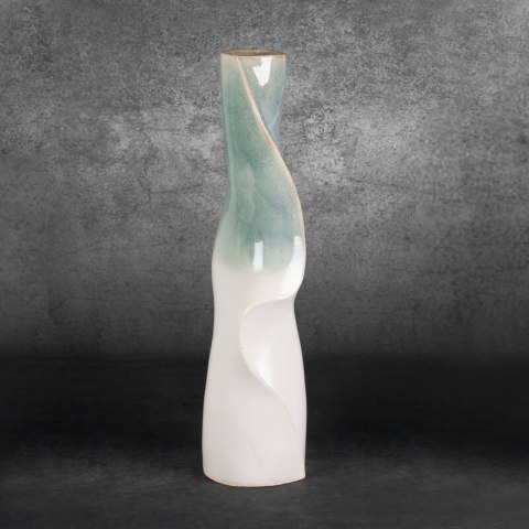 WAZON DEKORACYJNY LIANA (01) 14 X 13 X 47 CM KREMOWY EUROFIRANY WAZON DEKORACYJNY LIANA (01) 14 X 13 X 47 CM KREMOWY EUROFIRANY