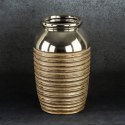 WAZON DEKORACYJNY DORI (02) FI 17 X 28 CM ZŁOTY EUROFIRANY