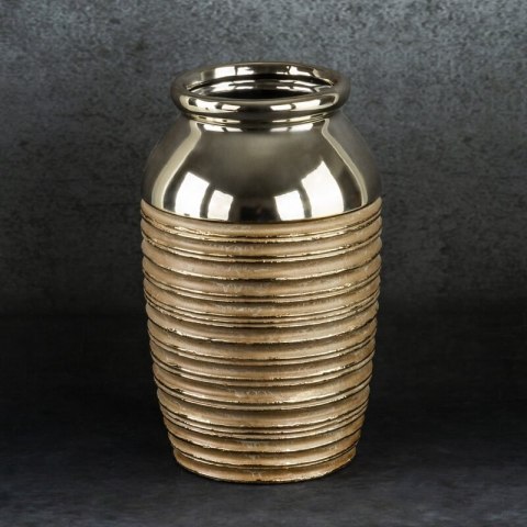 WAZON DEKORACYJNY DORI (02) FI 17 X 28 CM ZŁOTY EUROFIRANY WAZON DEKORACYJNY DORI (02) FI 17 X 28 CM ZŁOTY EUROFIRANY