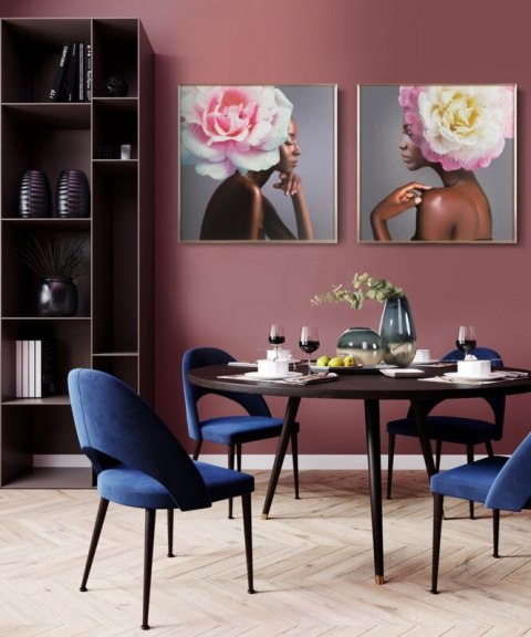 OBRAZ 543B 60 X 60 CM RÓŻOWY EUROFIRANY OBRAZ 543B 60 X 60 CM RÓŻOWY EUROFIRANY