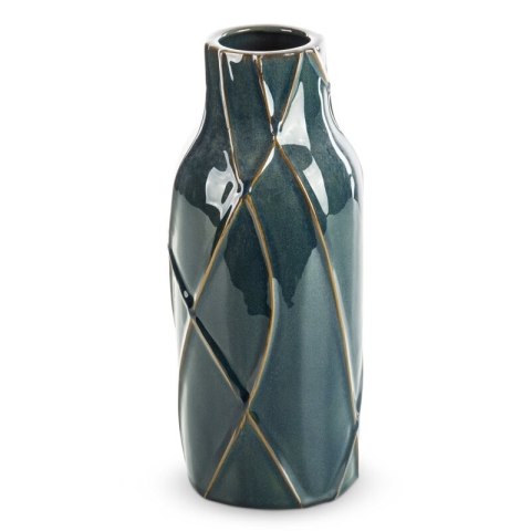 WAZON DEKORACYJNY TEO (01) FI 13 X 30 CM TURKUSOWY EUROFIRANY WAZON DEKORACYJNY TEO (01) FI 13 X 30 CM TURKUSOWY EUROFIRANY