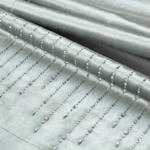 OBRUS ROYAL 3 35 X 140 CM SREBRNY EUROFIRANY OBRUS ROYAL 3 35 X 140 CM SREBRNY EUROFIRANY