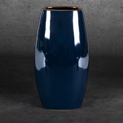 WAZON DEKORACYJNY AMORA1 (4) 19 X 12 X 35 CM GRANATOWY EUROFIRANY WAZON DEKORACYJNY AMORA1 (4) 19 X 12 X 35 CM GRANATOWY EUROFIRANY