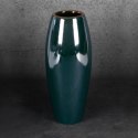 WAZON DEKORACYJNY AMORA2 (6) FI 12 X 30 CM ZIELONY EUROFIRANY