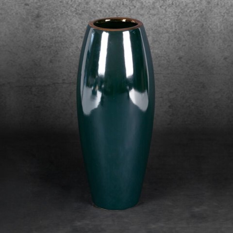 WAZON DEKORACYJNY AMORA2 (6) FI 12 X 30 CM ZIELONY EUROFIRANY WAZON DEKORACYJNY AMORA2 (6) FI 12 X 30 CM ZIELONY EUROFIRANY