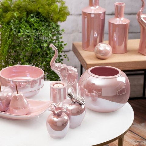 WAZON DEKORACYJNY SIMONA1 (02) FI 13 X 36 CM RÓŻOWY EUROFIRANY WAZON DEKORACYJNY SIMONA1 (02) FI 13 X 36 CM RÓŻOWY EUROFIRANY