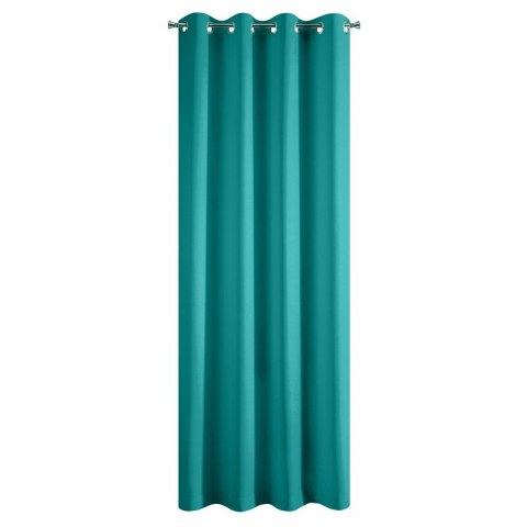 ZASŁONA GOTOWA RITA 140 X 250 CM TURKUSOWY EUROFIRANY ZASŁONA GOTOWA RITA 140 X 250 CM TURKUSOWY EUROFIRANY