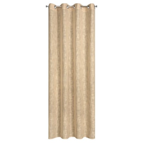 ZASŁONA GOTOWA LIREN 140 X 250 CM BEŻOWY EUROFIRANY ZASŁONA GOTOWA LIREN 140 X 250 CM BEŻOWY EUROFIRANY