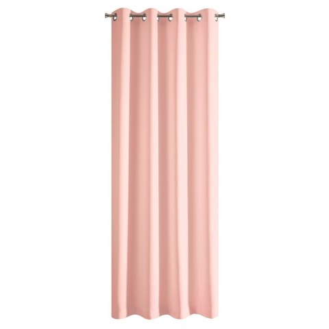ZASŁONA GOTOWA RITA 140 X 250 CM PUDROWY RÓŻ EUROFIRANY ZASŁONA GOTOWA RITA 140 X 250 CM PUDROWY RÓŻ EUROFIRANY