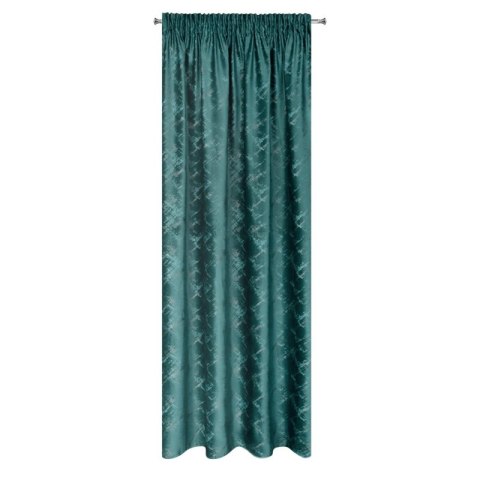 ZASŁONA GOTOWA ADRIA NA TAŚMIE 140 X 270 CM CIEMNOTURKUSOWY EUROFIRANY ZASŁONA GOTOWA ADRIA NA TAŚMIE 140 X 270 CM CIEMNOTURKUSOWY EUROFIRANY
