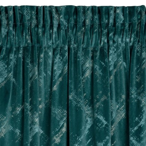 ZASŁONA GOTOWA ADRIA NA TAŚMIE 140 X 270 CM CIEMNOTURKUSOWY EUROFIRANY ZASŁONA GOTOWA ADRIA NA TAŚMIE 140 X 270 CM CIEMNOTURKUSOWY EUROFIRANY