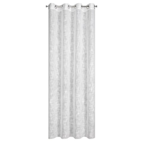 ZASŁONA GOTOWA LIREN 140 X 250 CM BIAŁY EUROFIRANY ZASŁONA GOTOWA LIREN 140 X 250 CM BIAŁY EUROFIRANY