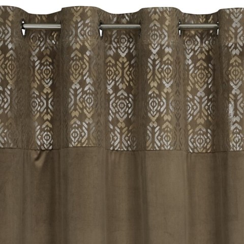 ZASŁONA GOTOWA LIZA 140 X 250 CM JASNOBRĄZOWY EUROFIRANY ZASŁONA GOTOWA LIZA 140 X 250 CM JASNOBRĄZOWY EUROFIRANY