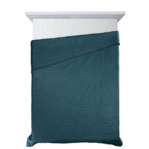 NARZUTA D91 BONI 5 220 X 240 CM CIEMNOTURKUSOWY EUROFIRANY NARZUTA D91 BONI 5 220 X 240 CM CIEMNOTURKUSOWY EUROFIRANY
