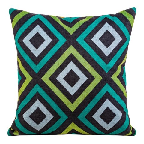POSZEWKA ROMBO 45 X 45 CM TURKUSOWY EUROFIRANY POSZEWKA ROMBO 45 X 45 CM TURKUSOWY EUROFIRANY