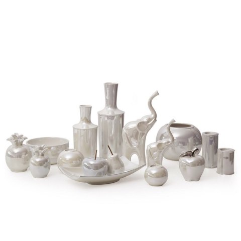ŚWIĄTECZNA CERAMIKA FI 7 X 15 CM PERŁOWY EUROFIRANY ŚWIĄTECZNA CERAMIKA FI 7 X 15 CM PERŁOWY EUROFIRANY