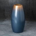 WAZON DEKORACYJNY NESSA (02) FI 13 X 26 CM NIEBIESKI EUROFIRANY