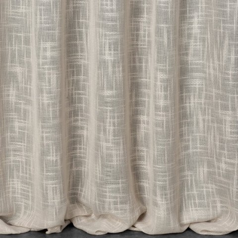 ZASŁONA GOTOWA RUBI NA TAŚMIE 140 X 270 CM BEŻOWY EUROFIRANY ZASŁONA GOTOWA RUBI NA TAŚMIE 140 X 270 CM BEŻOWY EUROFIRANY