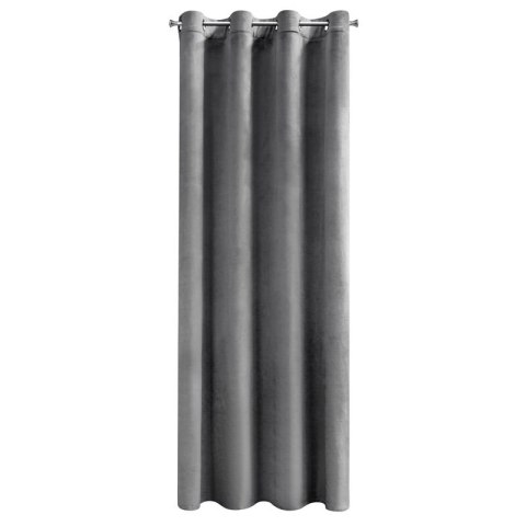 ZASŁONA GOTOWA D91 ROSA 140 X 250 CM STALOWY EUROFIRANY ZASŁONA GOTOWA D91 ROSA 140 X 250 CM STALOWY EUROFIRANY