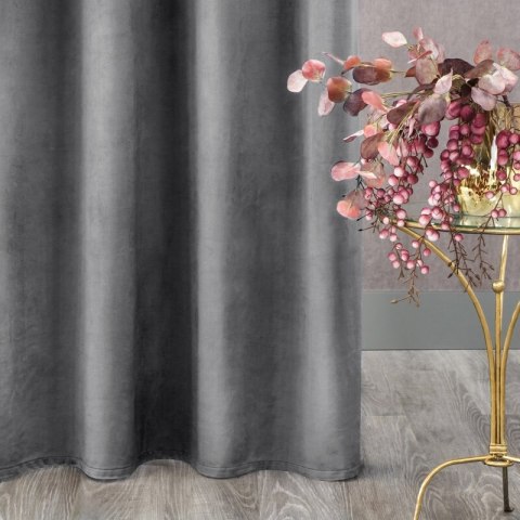 ZASŁONA GOTOWA D91 ROSA 140 X 250 CM STALOWY EUROFIRANY ZASŁONA GOTOWA D91 ROSA 140 X 250 CM STALOWY EUROFIRANY