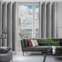 ZASŁONA GOTOWA D91 ROSA 140 X 250 CM STALOWY EUROFIRANY