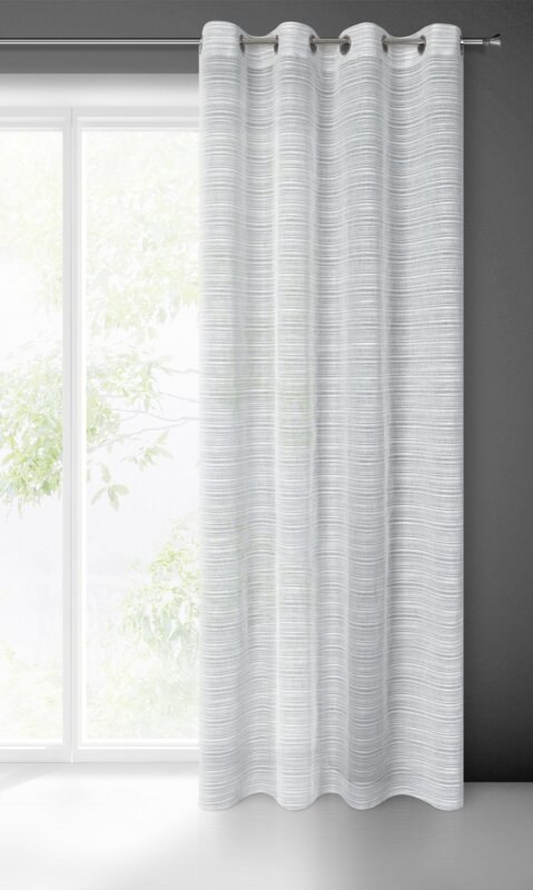 FIRANA GOTOWA ARIA 140 X 250 CM SZARY EUROFIRANY FIRANA GOTOWA ARIA 140 X 250 CM SZARY EUROFIRANY