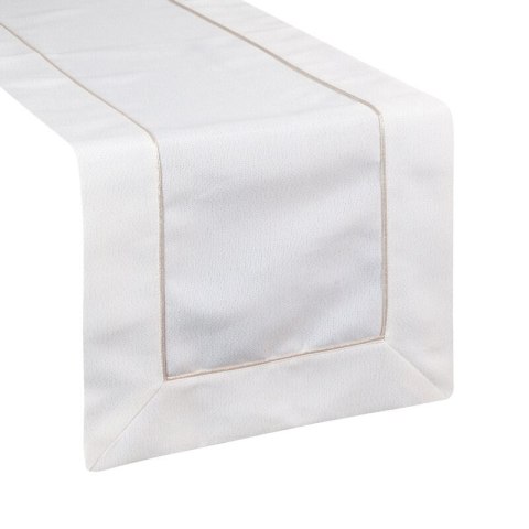 OBRUS BLANKA 40 X 200 CM KREMOWY EUROFIRANY OBRUS BLANKA 40 X 200 CM KREMOWY EUROFIRANY