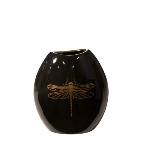 WAZON DEKORACYJNY LORI (06) 14 X 7 X 16 CM CZARNY EUROFIRANY WAZON DEKORACYJNY LORI (06) 14 X 7 X 16 CM CZARNY EUROFIRANY