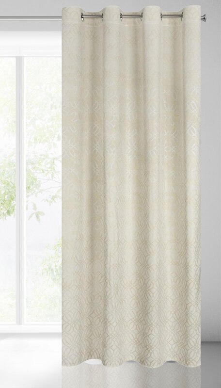 ZASŁONA GOTOWA ARETA 140 X 250 CM KREMOWY EUROFIRANY ZASŁONA GOTOWA ARETA 140 X 250 CM KREMOWY EUROFIRANY