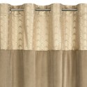 ZASŁONA GOTOWA ELEN 140 X 250 CM BEŻOWY EUROFIRANY