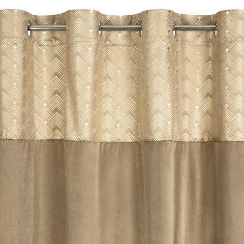 ZASŁONA GOTOWA ELEN 140 X 250 CM BEŻOWY EUROFIRANY ZASŁONA GOTOWA ELEN 140 X 250 CM BEŻOWY EUROFIRANY