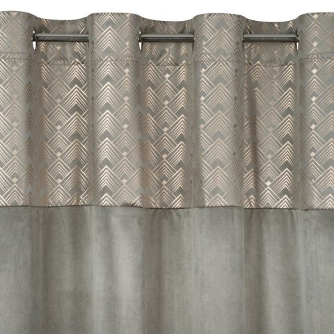 ZASŁONA GOTOWA ELEN 140 X 250 CM STALOWY EUROFIRANY ZASŁONA GOTOWA ELEN 140 X 250 CM STALOWY EUROFIRANY