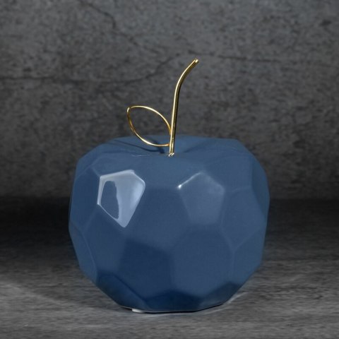 FIGURKA DEKORACYJNA APEL 13 X 13 X 10 CM GRANATOWY EUROFIRANY FIGURKA DEKORACYJNA APEL 13 X 13 X 10 CM GRANATOWY EUROFIRANY