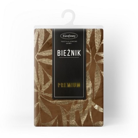 OBRUS BLINK 15 35 X 140 CM BRĄZOWY EUROFIRANY OBRUS BLINK 15 35 X 140 CM BRĄZOWY EUROFIRANY