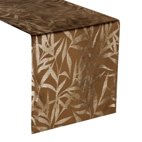 OBRUS BLINK 15 35 X 140 CM BRĄZOWY EUROFIRANY OBRUS BLINK 15 35 X 140 CM BRĄZOWY EUROFIRANY