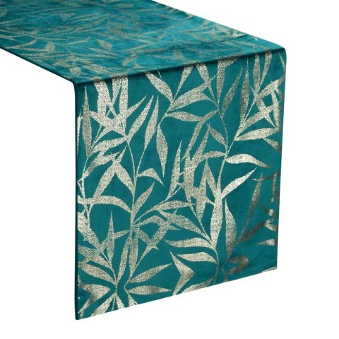 OBRUS BLINK 15 35 X 140 CM CIEMNOTURKUSOWY EUROFIRANY OBRUS BLINK 15 35 X 140 CM CIEMNOTURKUSOWY EUROFIRANY