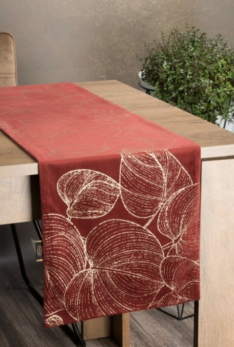 OBRUS BLINK 16 35 X 140 CM CEGLASTY EUROFIRANY OBRUS BLINK 16 35 X 140 CM CEGLASTY EUROFIRANY