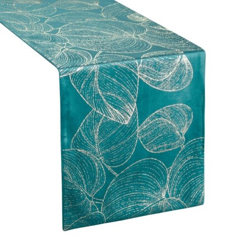 OBRUS BLINK 16 35 X 140 CM CIEMNOTURKUSOWY EUROFIRANY OBRUS BLINK 16 35 X 140 CM CIEMNOTURKUSOWY EUROFIRANY