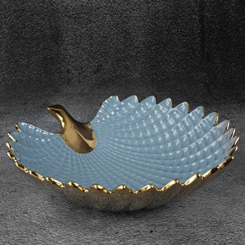 PATERA DEKORACYJNA HIRAL 33 X 33 X 8 CM NIEBIESKI EUROFIRANY PATERA DEKORACYJNA HIRAL 33 X 33 X 8 CM NIEBIESKI EUROFIRANY