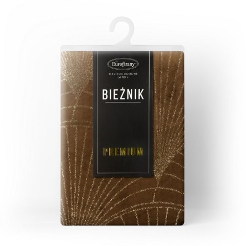 OBRUS BLINK 14 35 X 220 CM BRĄZOWY EUROFIRANY OBRUS BLINK 14 35 X 220 CM BRĄZOWY EUROFIRANY