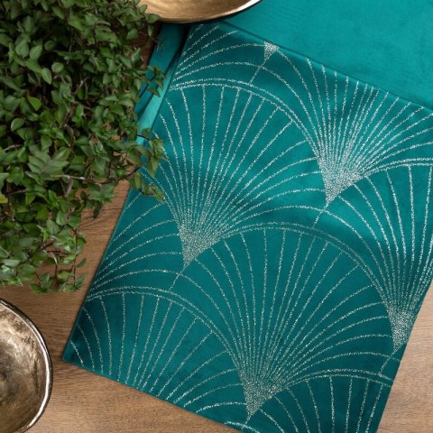 OBRUS BLINK 14 35 X 220 CM CIEMNOTURKUSOWY EUROFIRANY OBRUS BLINK 14 35 X 220 CM CIEMNOTURKUSOWY EUROFIRANY