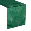 OBRUS BLINK 14 35 X 220 CM CIEMNOZIELONY EUROFIRANY