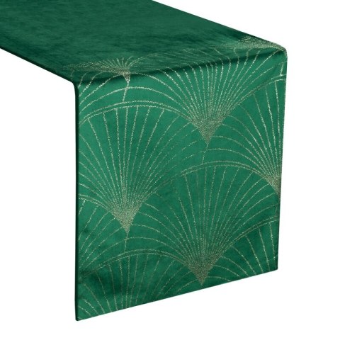 OBRUS BLINK 14 35 X 220 CM CIEMNOZIELONY EUROFIRANY OBRUS BLINK 14 35 X 220 CM CIEMNOZIELONY EUROFIRANY