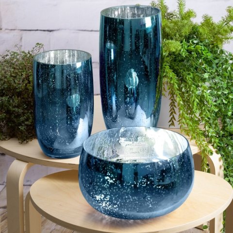 SZKLANA MISA DEKORACYJNA MOLLY FI 28 X 18 CM ZIELONY EUROFIRANY SZKLANA MISA DEKORACYJNA MOLLY FI 28 X 18 CM ZIELONY EUROFIRANY