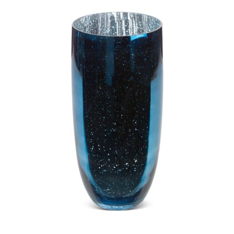 SZKLANY WAZON DEKORACYJNY MOLLY FI 16 X 38 CM CIEMNONIEBIESKI EUROFIRANY SZKLANY WAZON DEKORACYJNY MOLLY FI 16 X 38 CM CIEMNONIEBIESKI EUROFIRANY