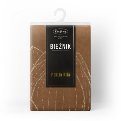 OBRUS BLINK 12 35 X 180 CM BRĄZOWY EUROFIRANY OBRUS BLINK 12 35 X 180 CM BRĄZOWY EUROFIRANY