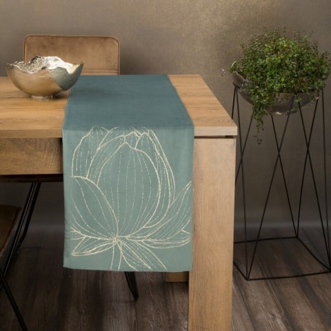 OBRUS BLINK 12 35 X 220 CM CIEMNOMIĘTOWY EUROFIRANY OBRUS BLINK 12 35 X 220 CM CIEMNOMIĘTOWY EUROFIRANY